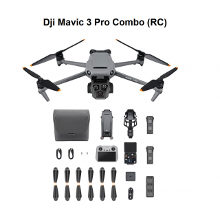 DJI Mavic 3 Pro Combo (RC) - 4/3 CMOS Hasselblad Camera Drone